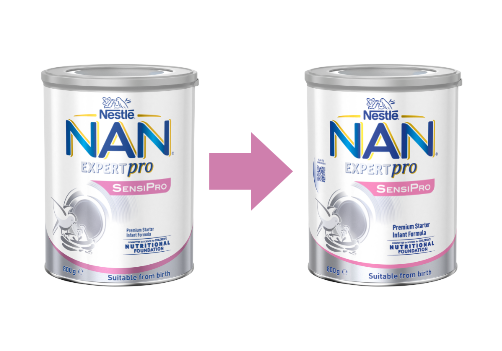 NAN EXPERTpro SENSIpro Recipe Update