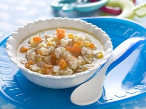 Creamed Corn and Chicken Soup 