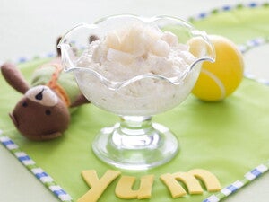 Custard, Couscous and Fruit