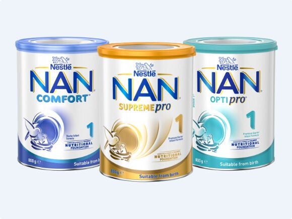 Different types sale of nan formula