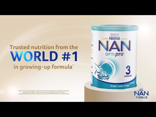 Trusted nutrition from NAN Toddler (15s) NAN OPTIpro 3
